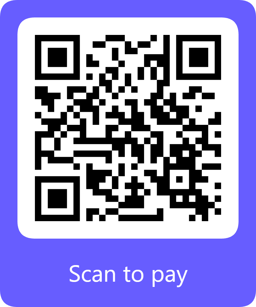 Stripe QR code for Heartsaver CPR AED Course full payment